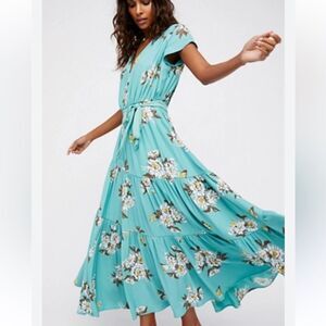 Free People All I Got Printed Maxi Dress 4